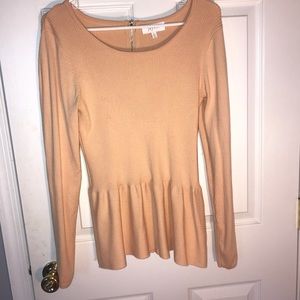 Peplum style professional shirt